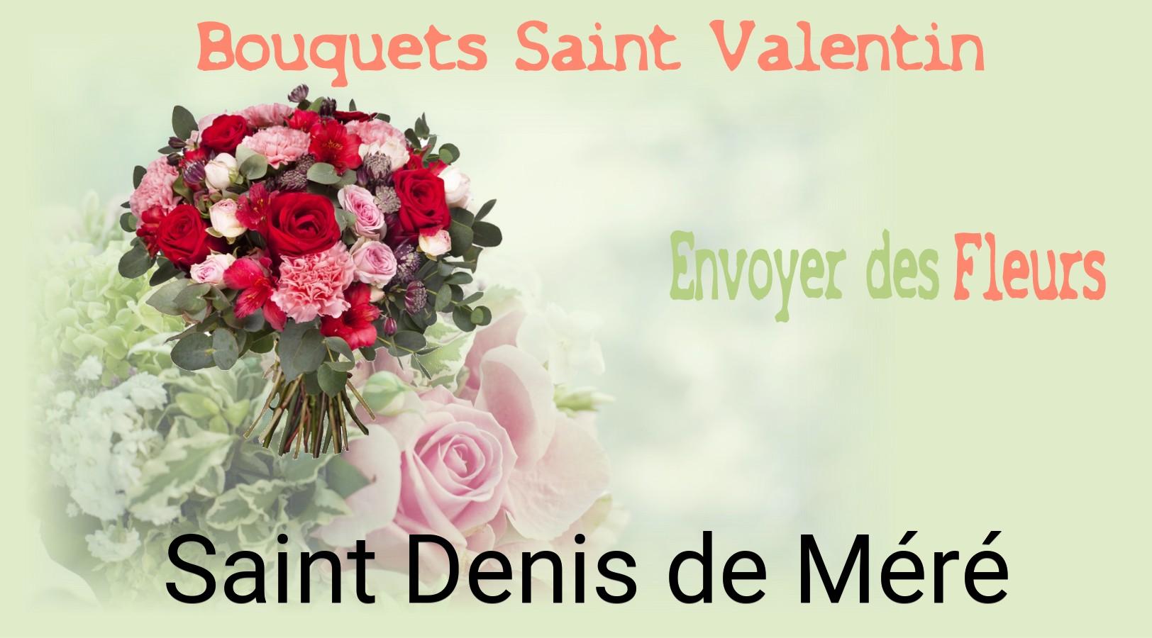 Roses de Saint-Valentin livrées à Saint-Denis-de-Méré